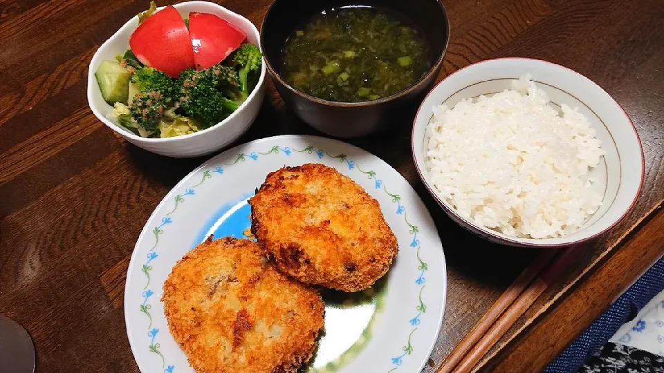 コロッケ定食|えっちゃんさん