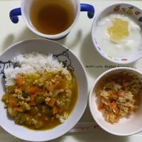 カレーライス　息子の夕食|里美さん