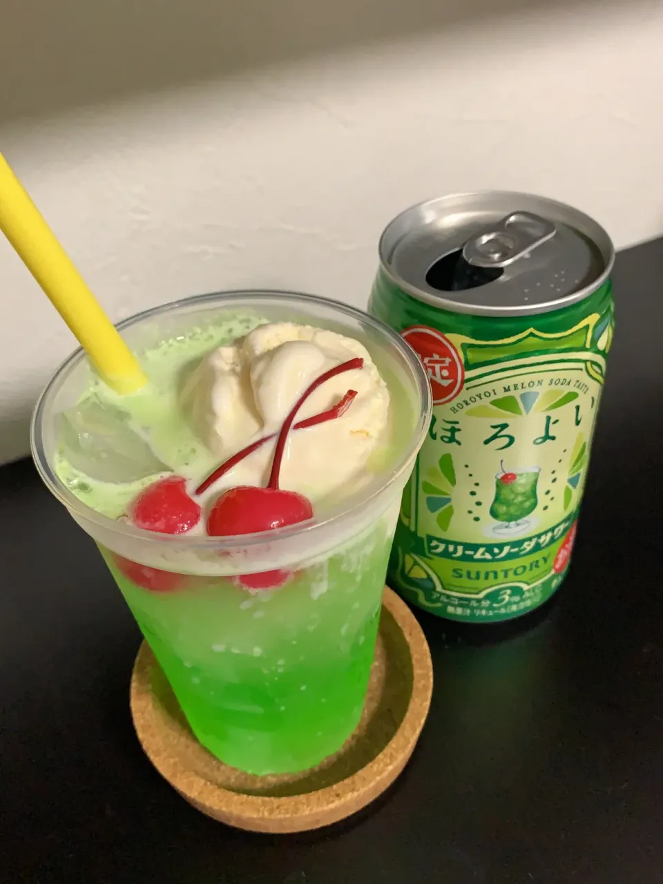 大人のメロンクリームソーダ🍈|pipiさん