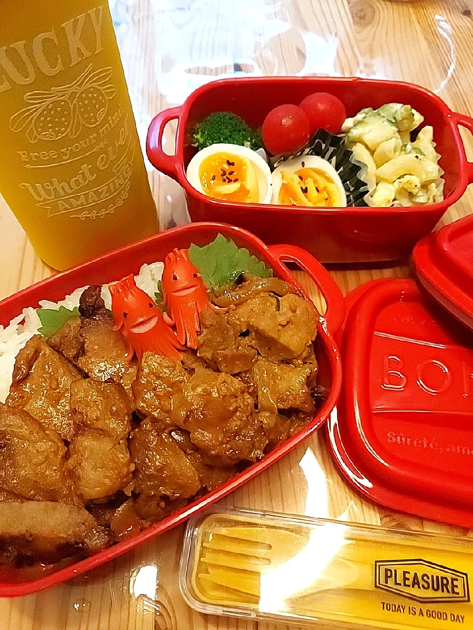 Snapdishの料理写真:2021,5,17 娘弁当🍱|あずきラテさん