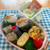 Snapdishの料理写真:中学生娘のお弁当|りんご✖️2さん