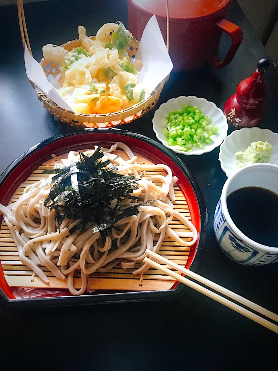 Snapdishの料理写真:"蕎麦ワールド” 初めての蕎麦打ち~結果は？|とんちんさん