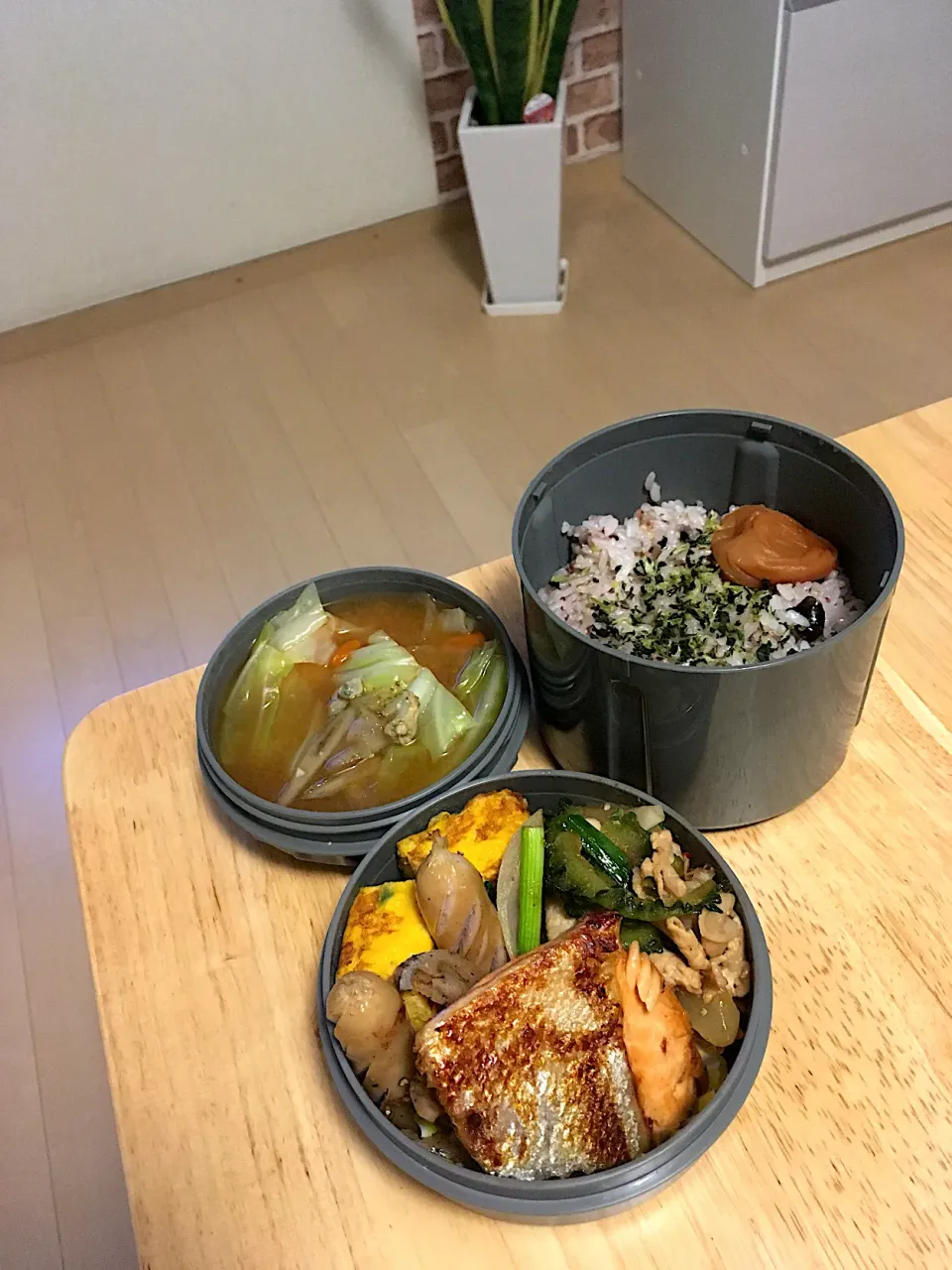 Snapdishの料理写真:今日の旦那さんお弁当🎵|さくたえさん