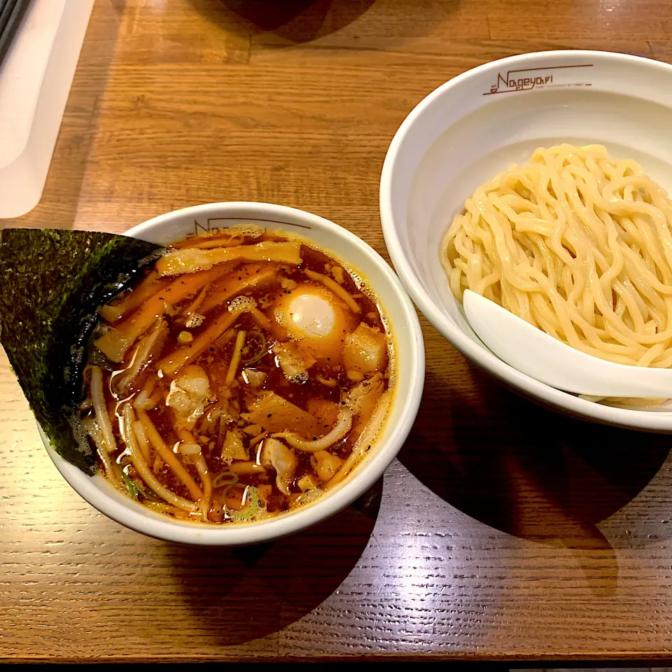 Snapdishの料理写真:辛ニンニクつけ麺(◍•ڡ•◍)❤|いつみさん