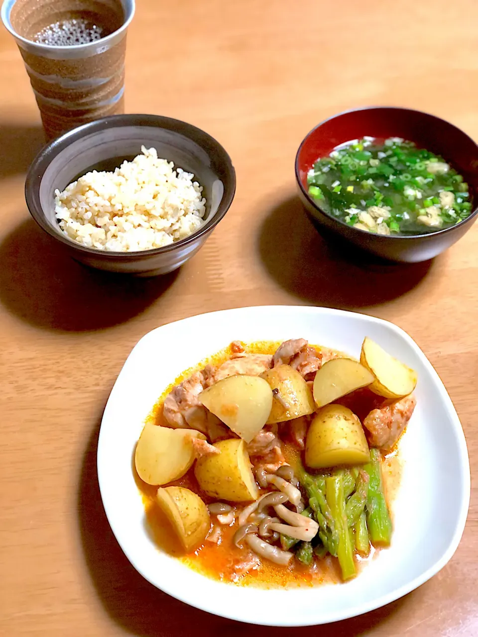 冷凍作り置きおかず「鶏じゃがチリ」|tamicoさん