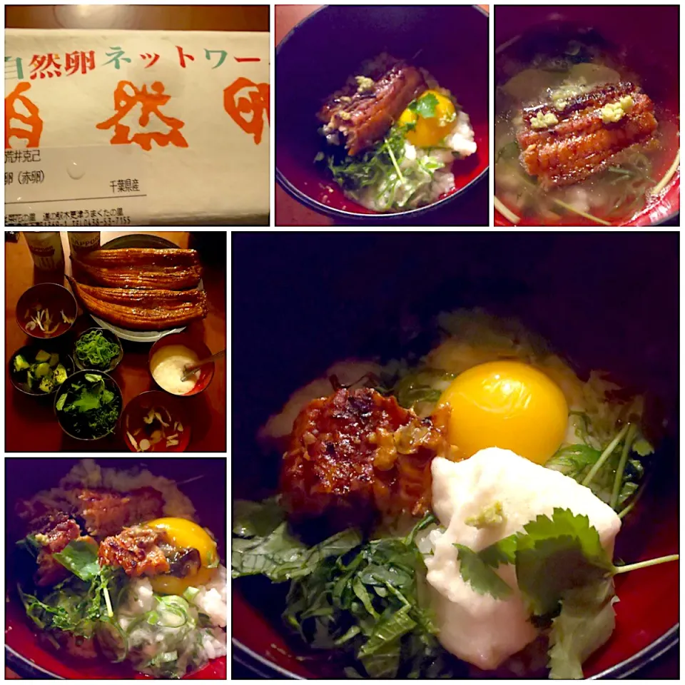 Snapdishの料理写真:Today's dinner🍴鰻三昧😋ひつまぶし|🌈Ami🍻さん