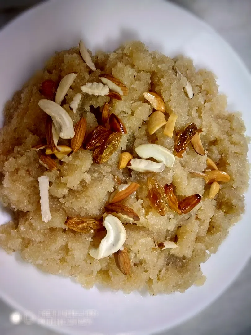 Shreya's feast's dish rava halva|Shreya's feastさん