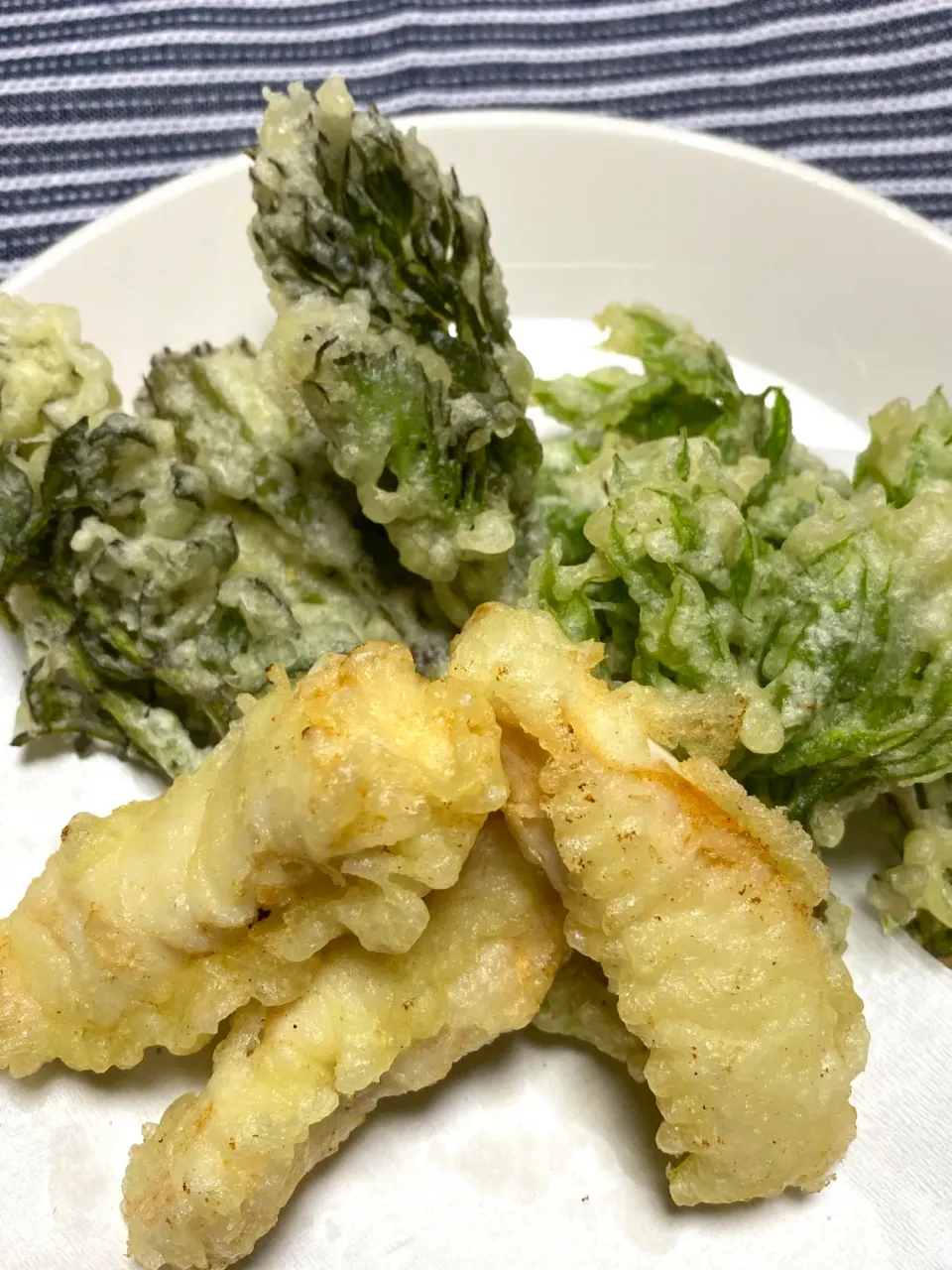 夕飯～たらの芽の天麩羅😋❣️|かあたんさん