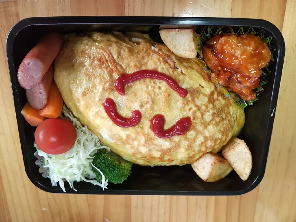 今日の長男さん弁当|ペコちゃんさん