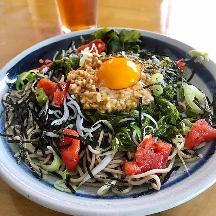 ぶっかけ蕎麦|ガク魁‼︎男飯さん