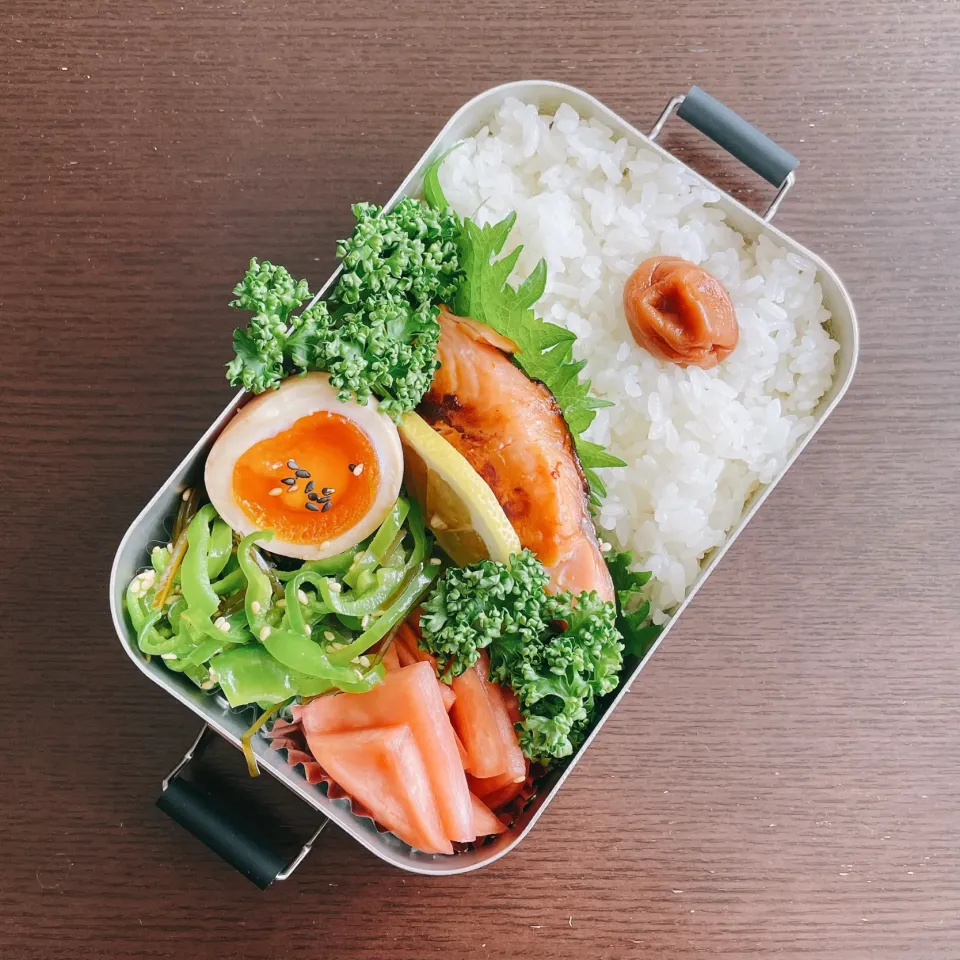 マスの塩麹焼き弁当|はちこさん