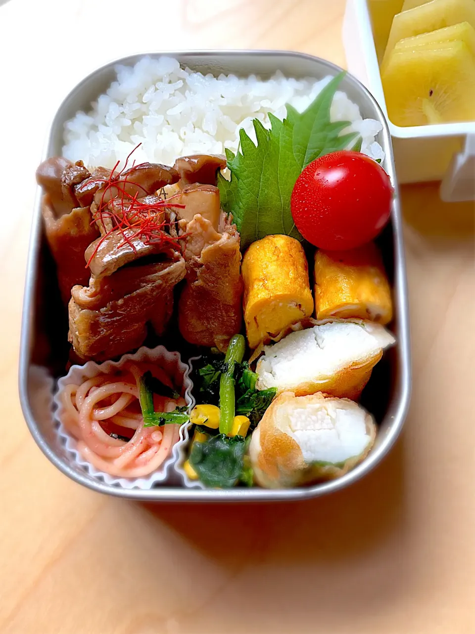 今日の中学生男子弁当🍱|はぴたさん