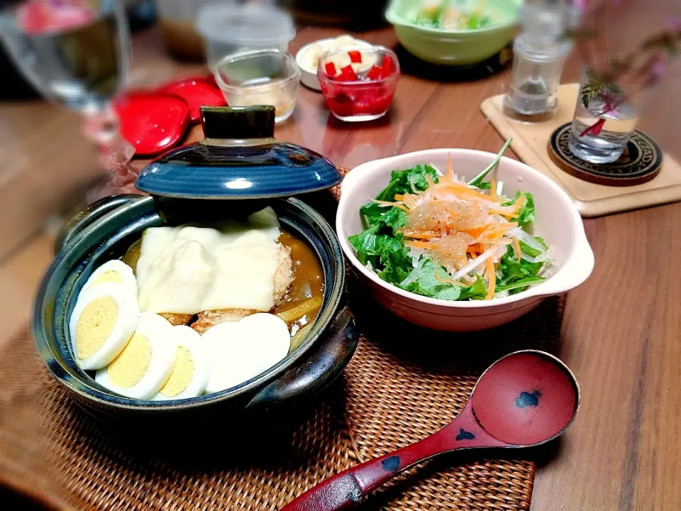 やりすぎ？カレーうどん|なつさん