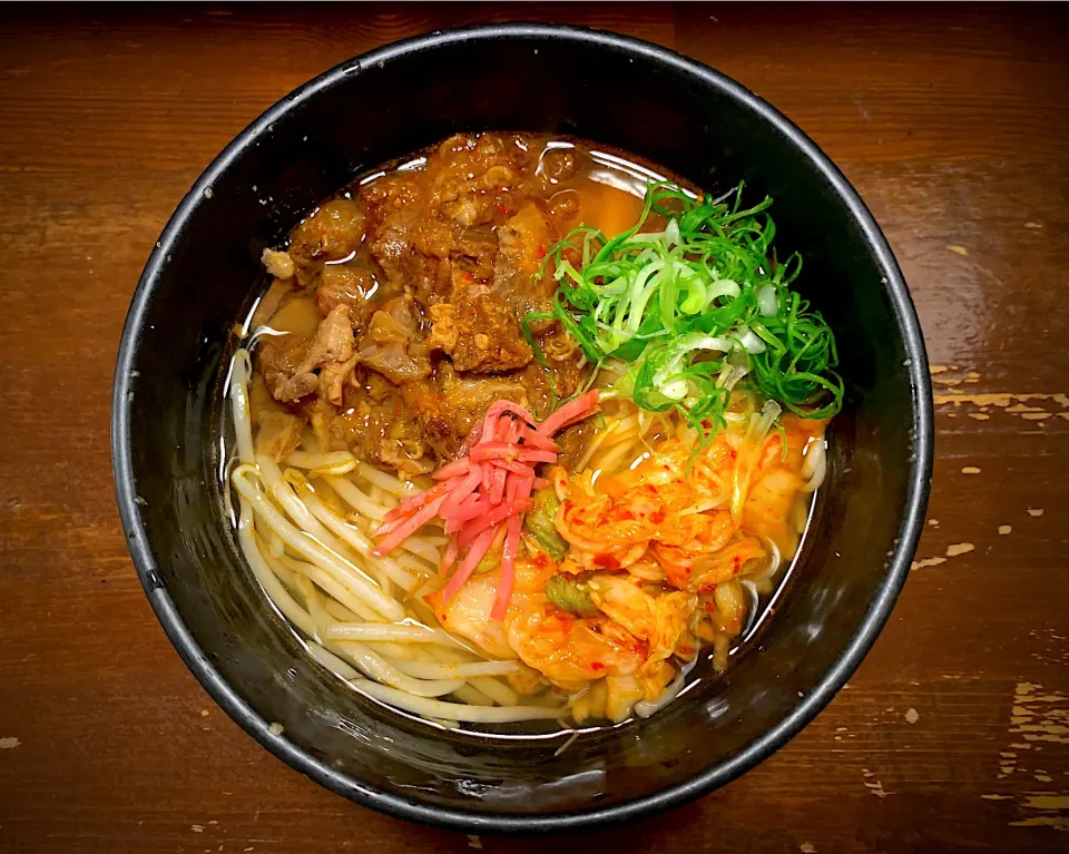 旨辛牛すじ煮込温めん|半田手延べそうめんの店 阿波や壱兆さん