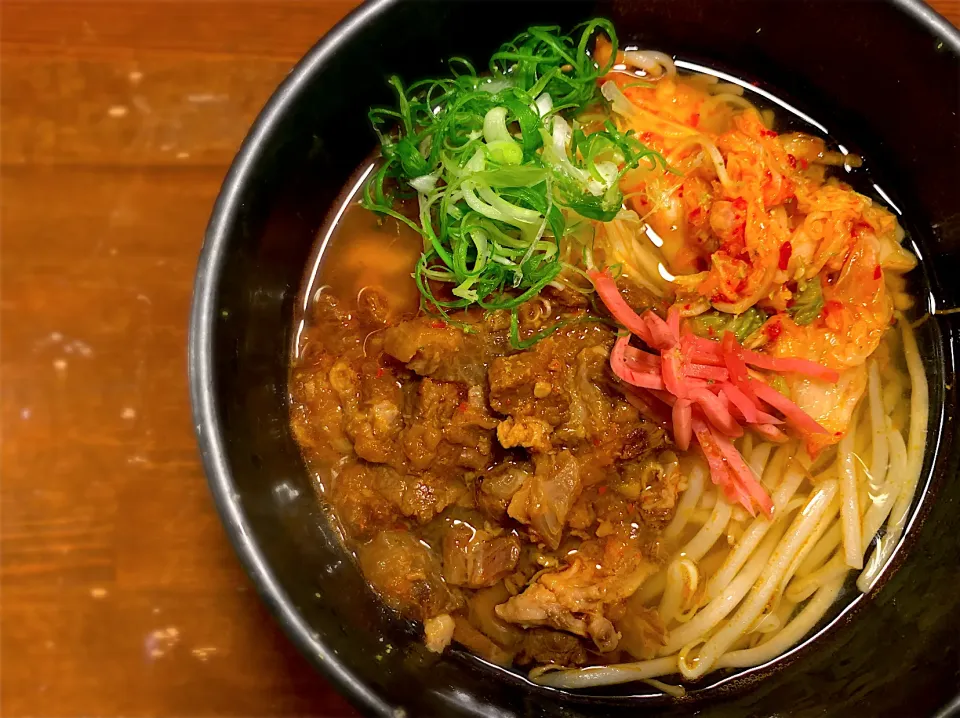 旨辛牛すじ煮込温めん|半田手延べそうめんの店 阿波や壱兆さん