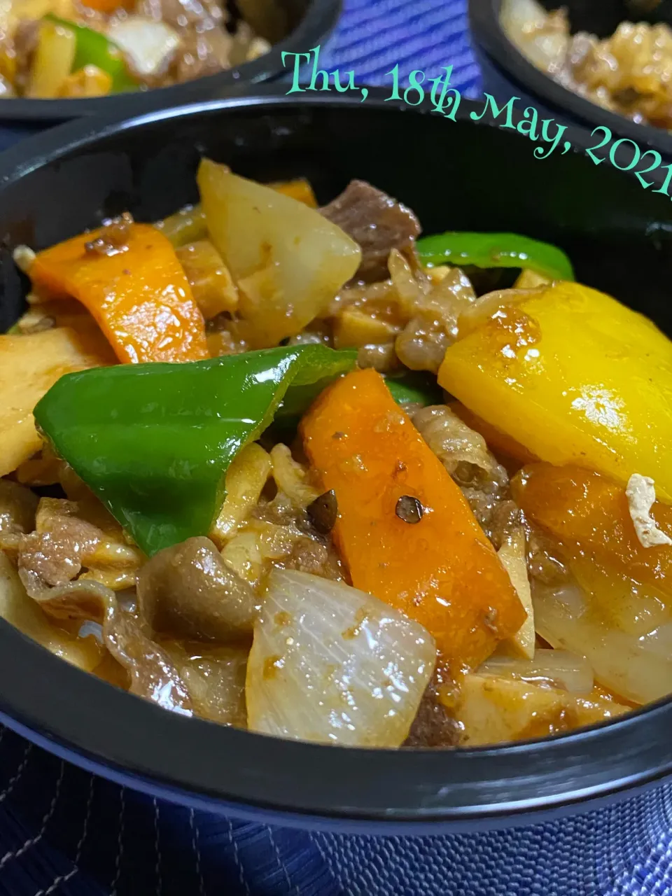 オイスター牛丼弁当|tibiraraさん