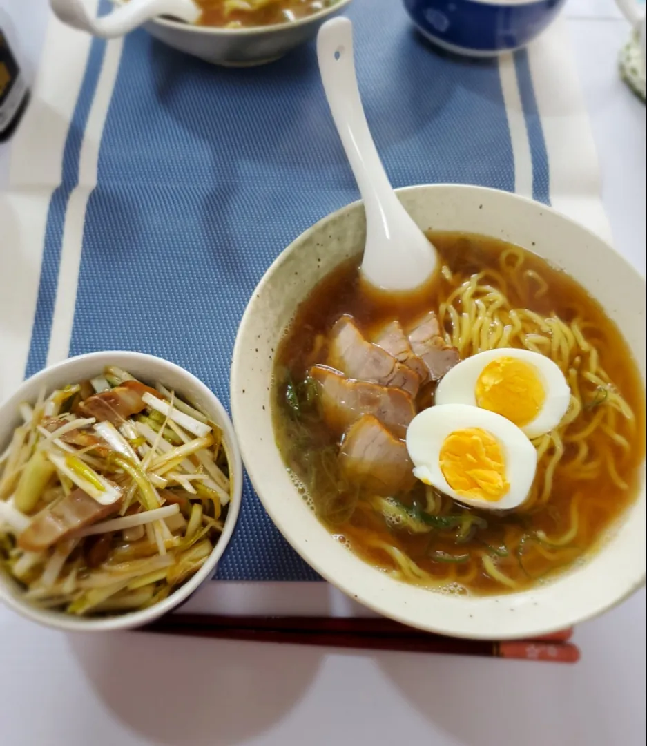 ラーメン&ネギ丼|sora🍀さん