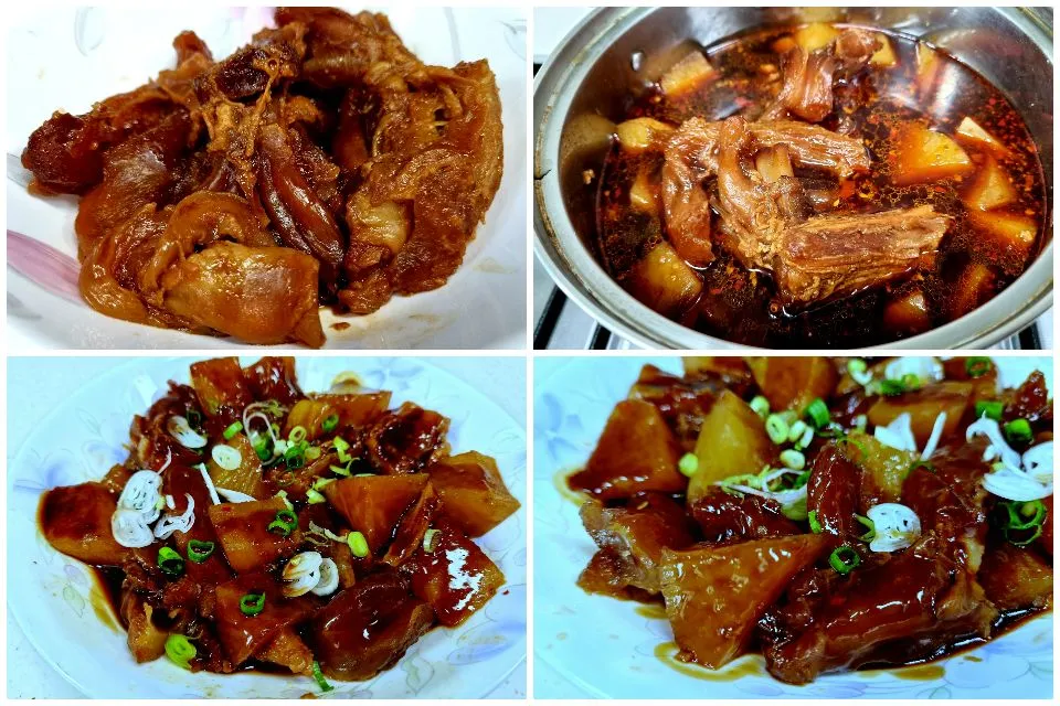 麻辣萝卜蹄筋 - hot and spicy braised tendon with radish|steven z.y.さん