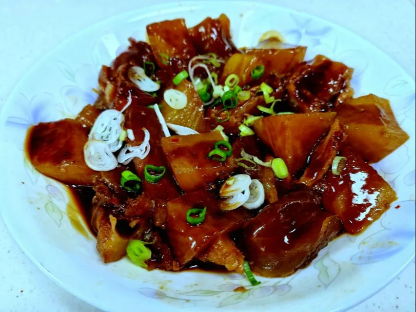 麻辣萝卜蹄筋 - hot and spicy braised tendon with radish|steven z.y.さん