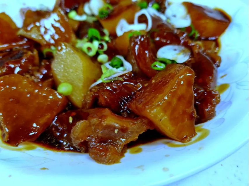 麻辣萝卜蹄筋 - hot and spicy braised tendon with radish|steven z.y.さん