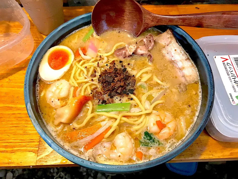 トタン焼きチャンポン|草津の屋台　トタン家さん