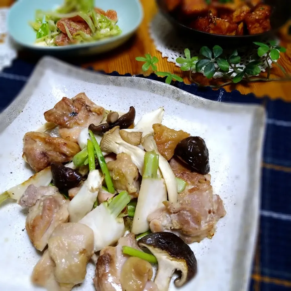 かぶと鶏肉のポン酢和え♬
魚焼きグリルで簡単〜ヘルシー
(づ￣ ³￣)づ|とまと🍅さん