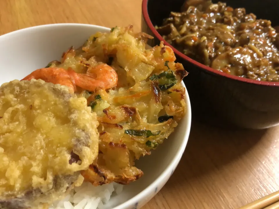 天丼&カレーうどん|ここなりさん