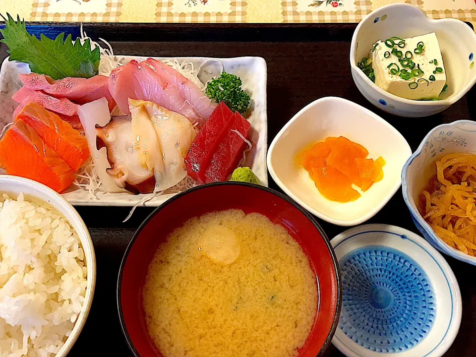 上刺身定食|玉川 敦さん