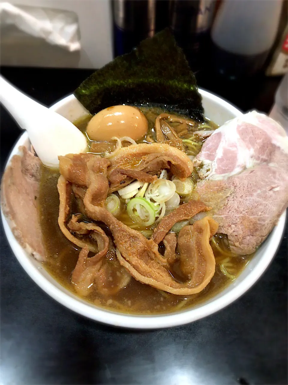 ラーメン(100・不純スープ)@一条流がんこラーメン総本家|morimi32さん