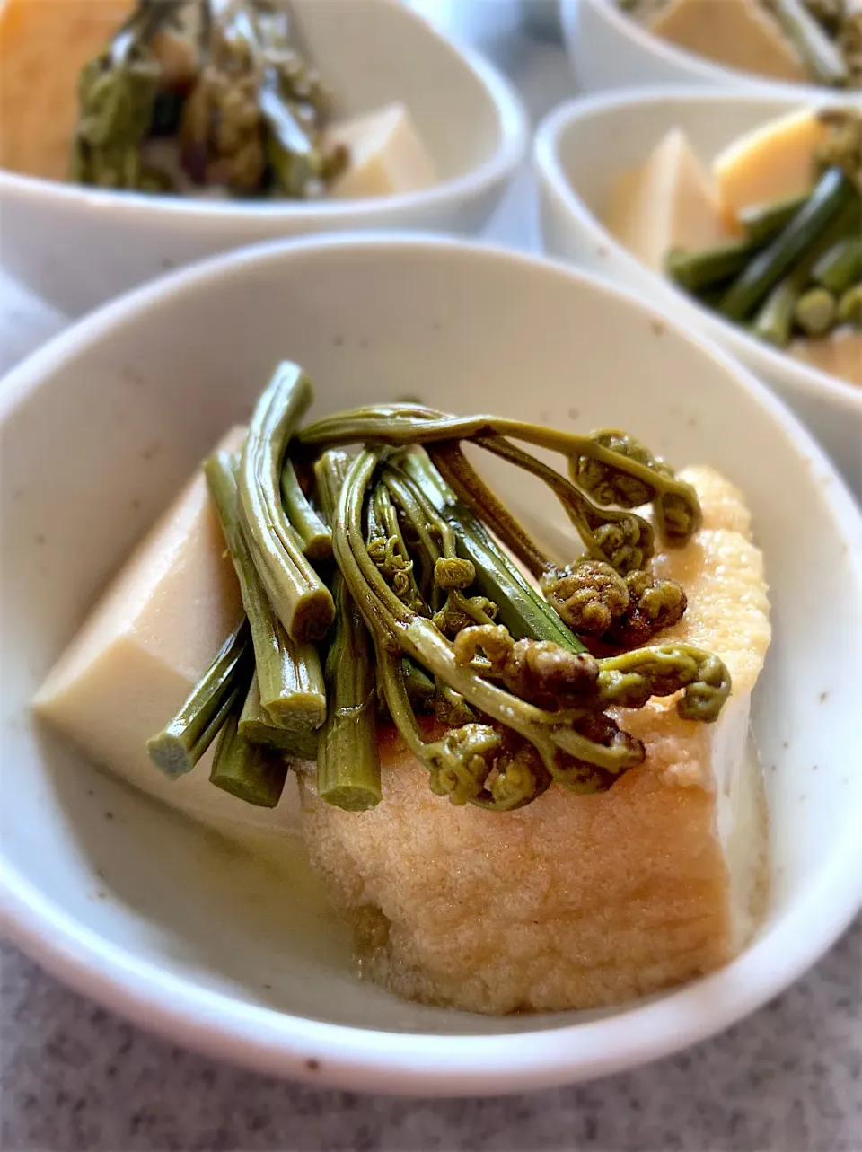 わらび、高野豆腐、厚揚げの煮物✨|てんてんさん