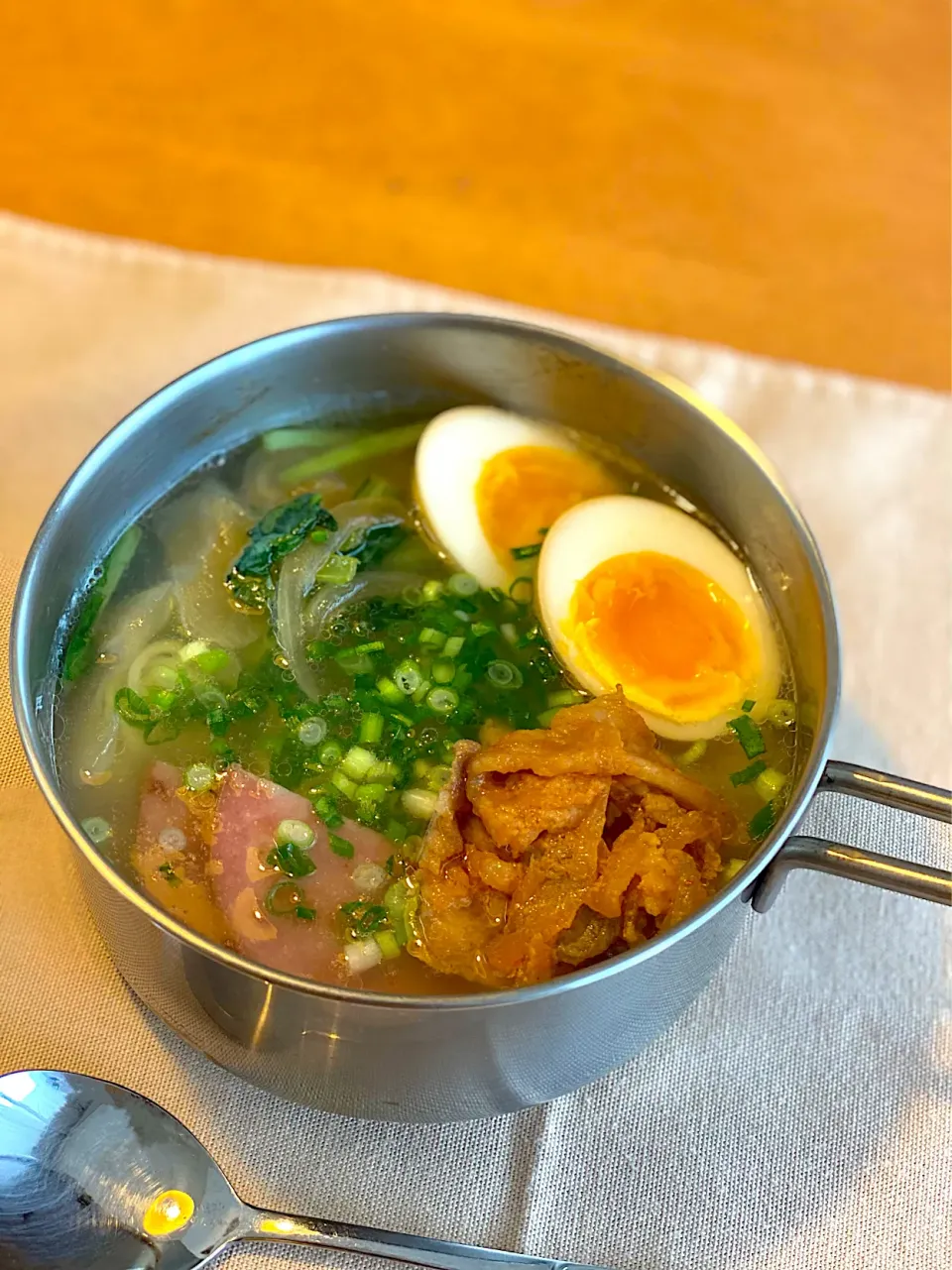 鍋ごと即席塩ラーメン|micoさん