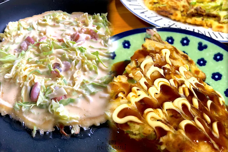 Snapdishの料理写真:🐙たことキャベツ焼き🍀|harutomomamaさん