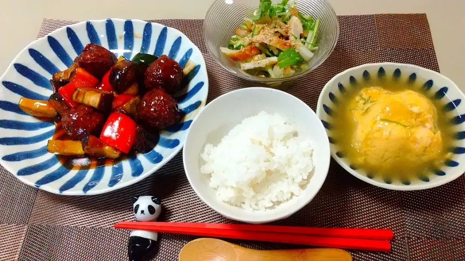 肉団子とかに玉です😋|Yoshiko Miyazakiさん