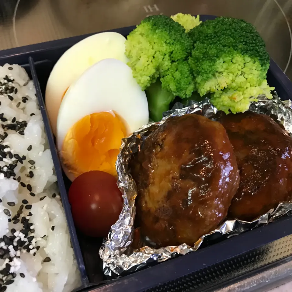 Snapdishの料理写真:ハンバーグ弁当|sanaeさん