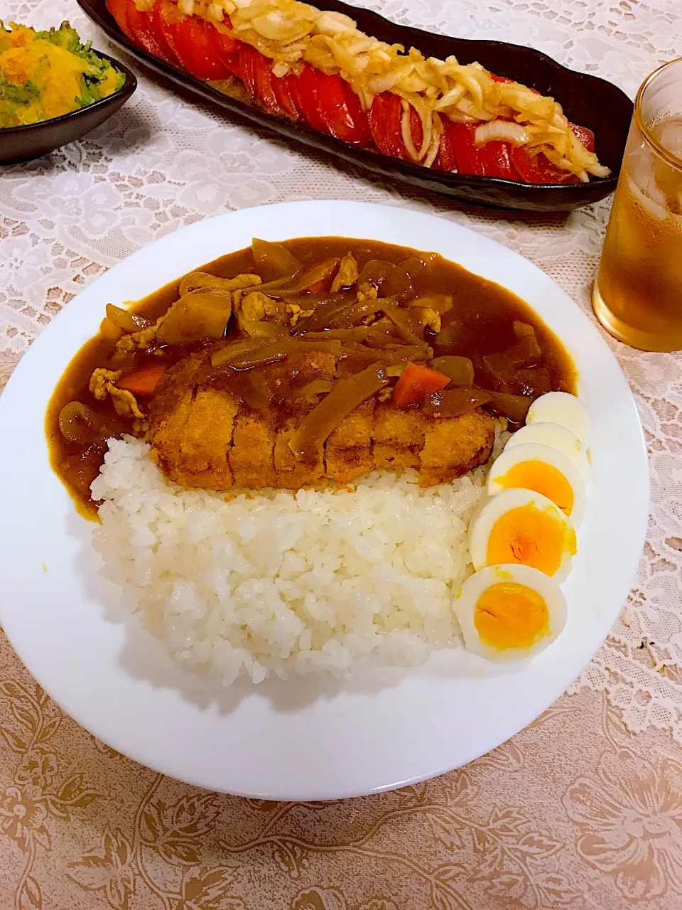 今夜の夕食♡カツカレー♡令和3年5月20日木曜日♡|♡Fille√chie♡さん