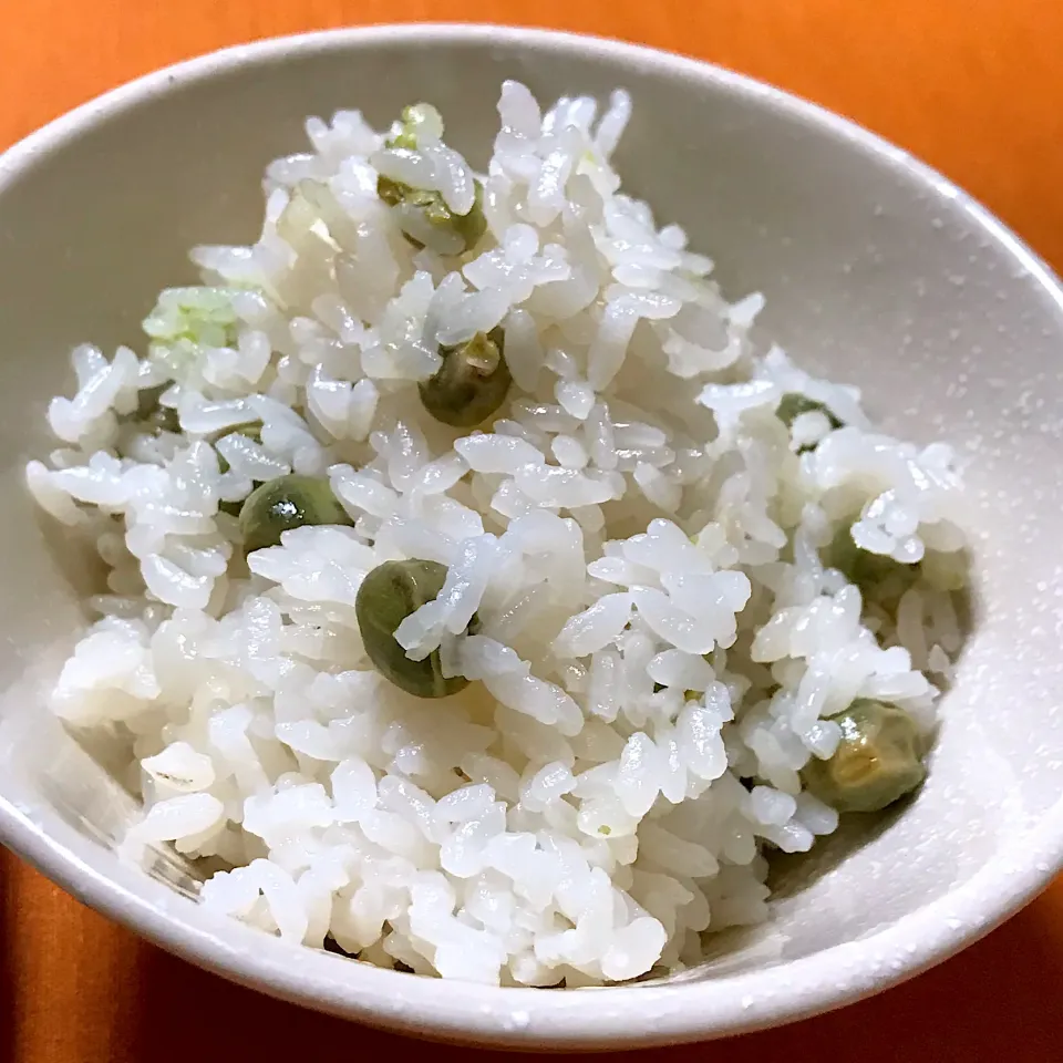 ツタンカーメン豆で豆ごはん|ゼニコさん