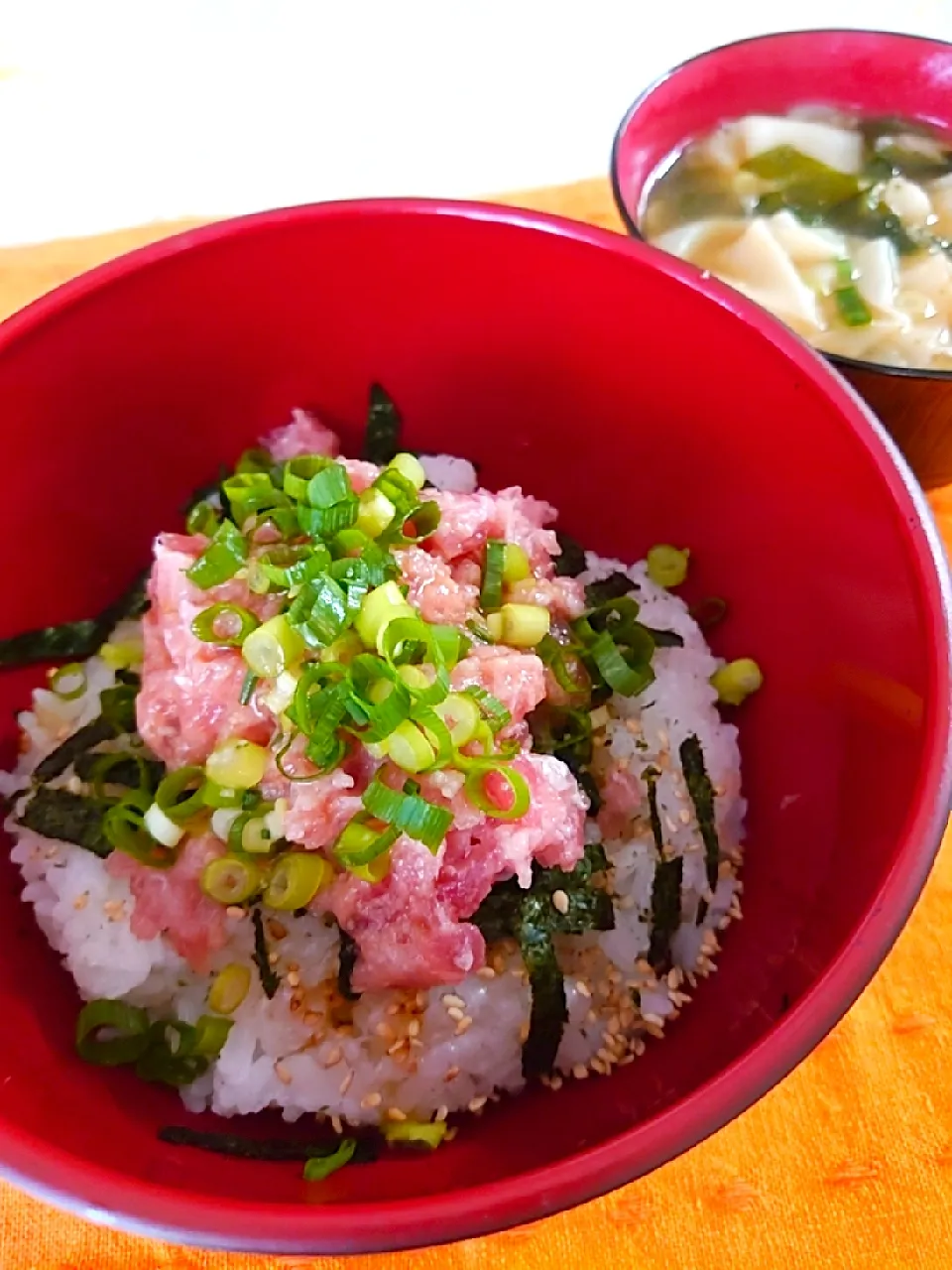 Snapdishの料理写真:ネギトロ丼です。|🍒ふみりん🍒さん