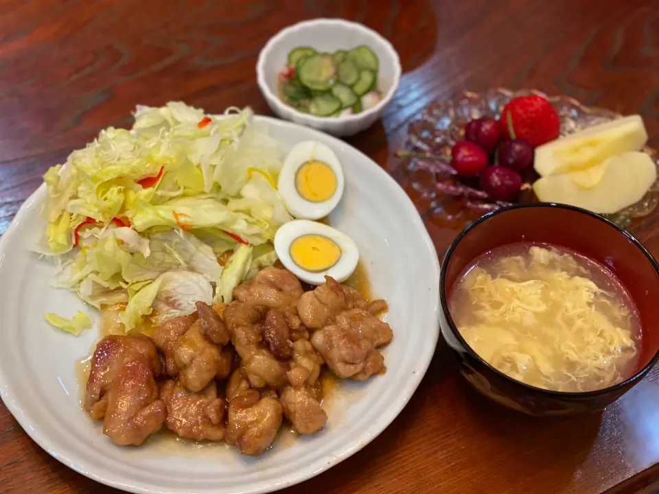 鶏肉の照り焼き|まきさん