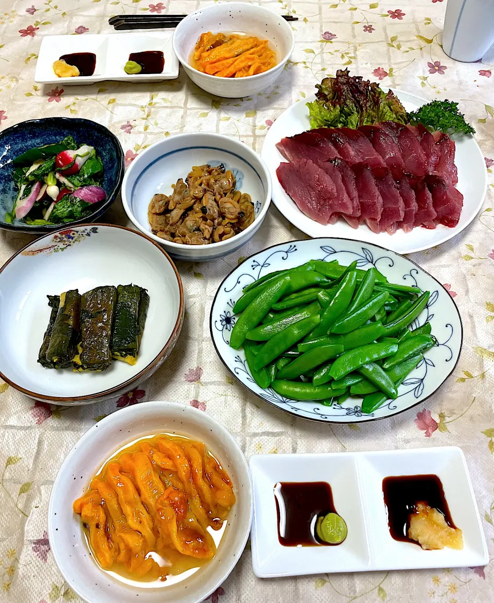 晩御飯(晩酌バージョン)|つるひめさん