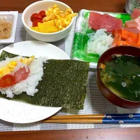 Snapdishの料理写真:手巻き寿司|ジュンさん