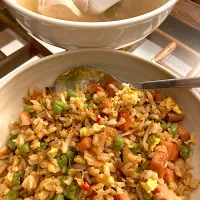 Snapdishの料理写真:Brown rice fried rice|karen limさん