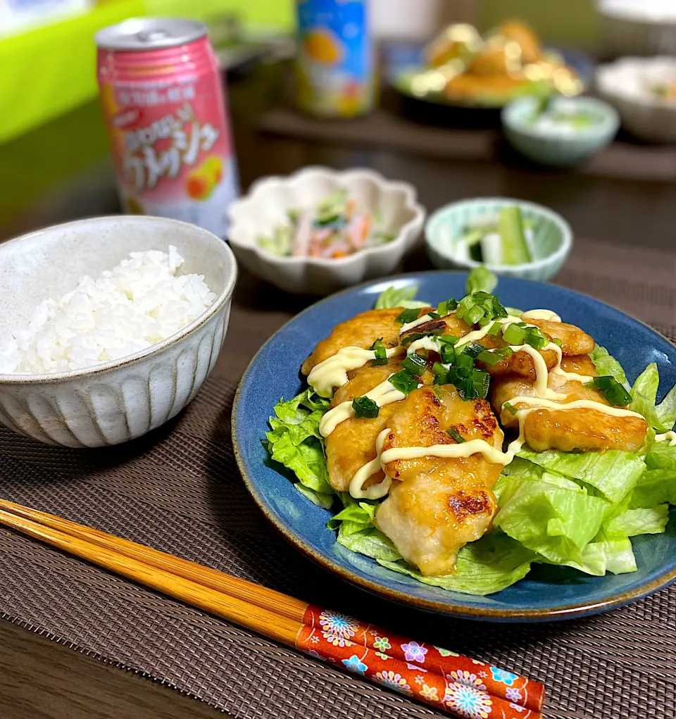 鶏むね肉の甘だれマヨ|ちぐあささん