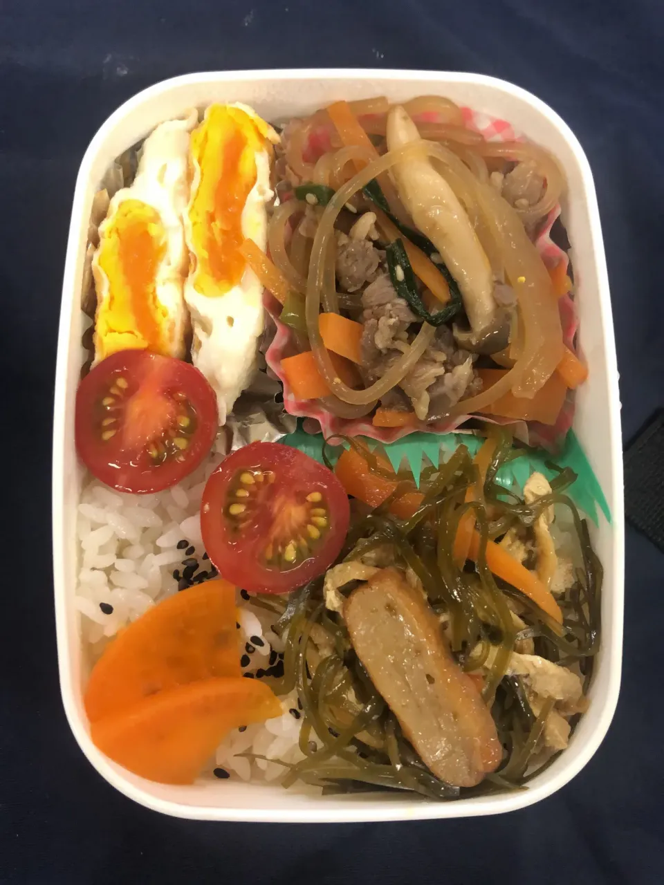 チャプチェ弁当【朝めし】|超絶トルーマン石6さん