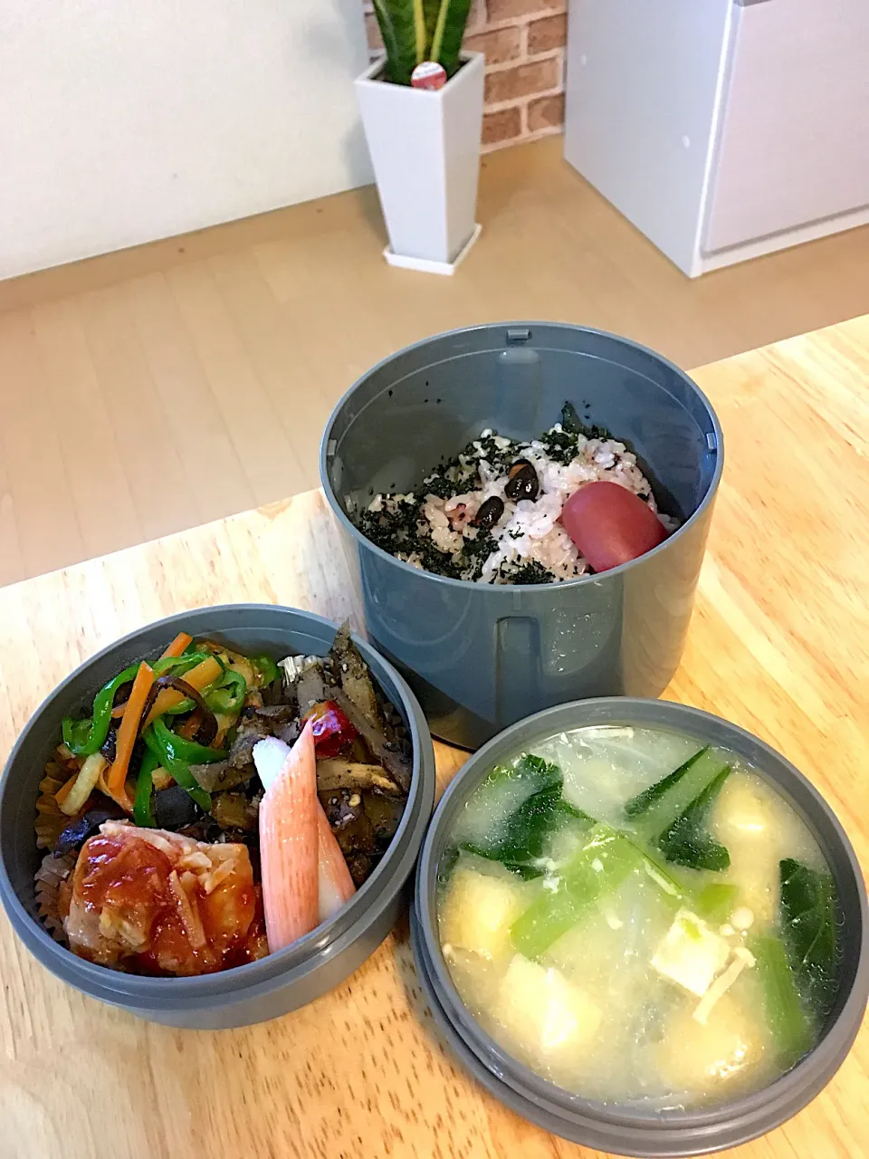 Snapdishの料理写真:今日の旦那さんお弁当🎵|さくたえさん