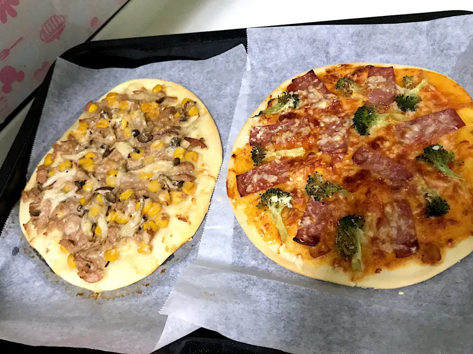 Snapdishの料理写真:Pizza day|謝佳芳さん