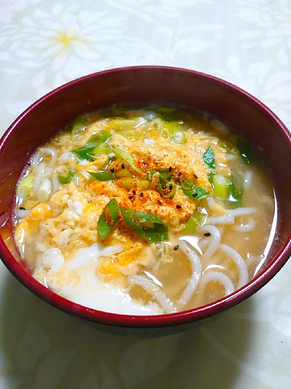 たまごとじうどん
体調不良のため、うどんに。|🍒ふみりん🍒さん