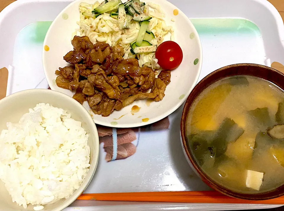 Snapdishの料理写真:豚の甘辛焼き|あんこさん