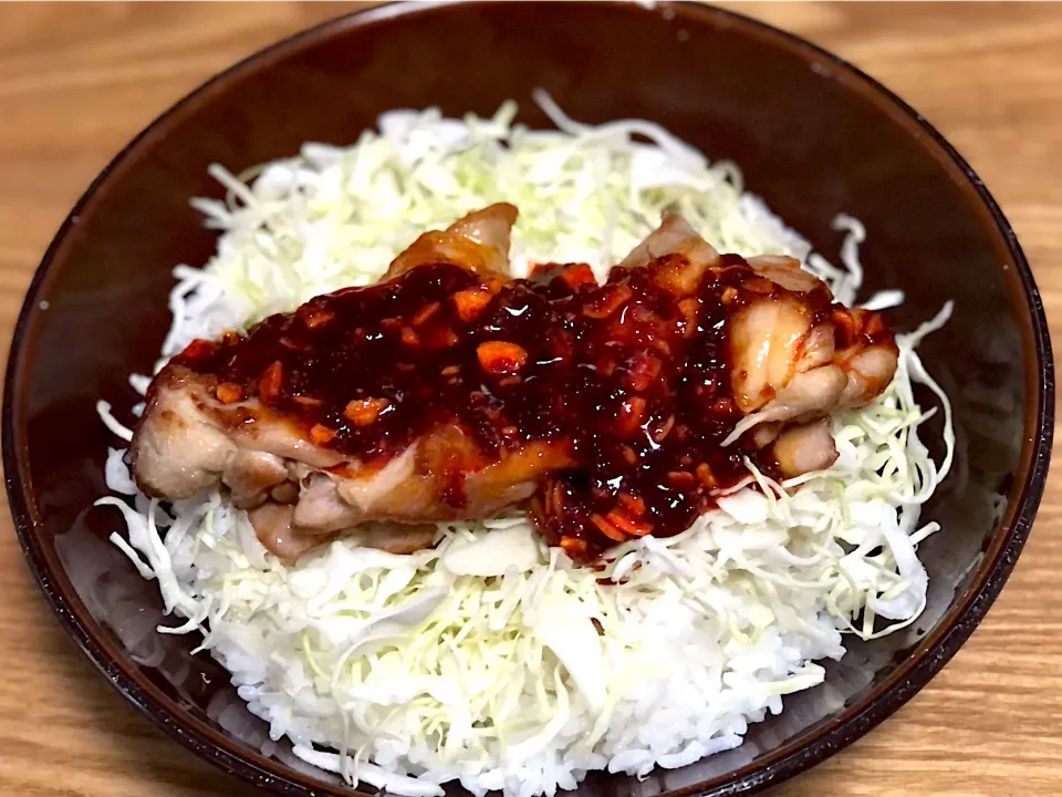 ☆チキンステーキ丼|まぁたんさん