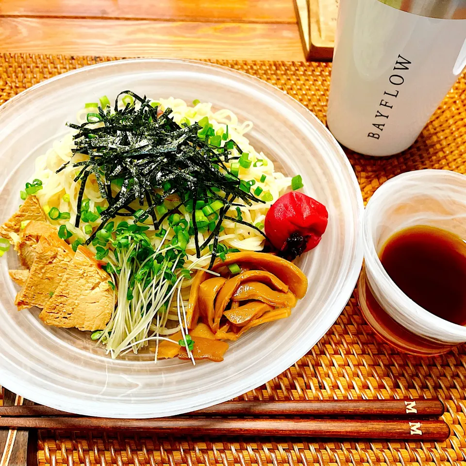 Snapdishの料理写真:🙂ざるラーメン🙂|Laniさん