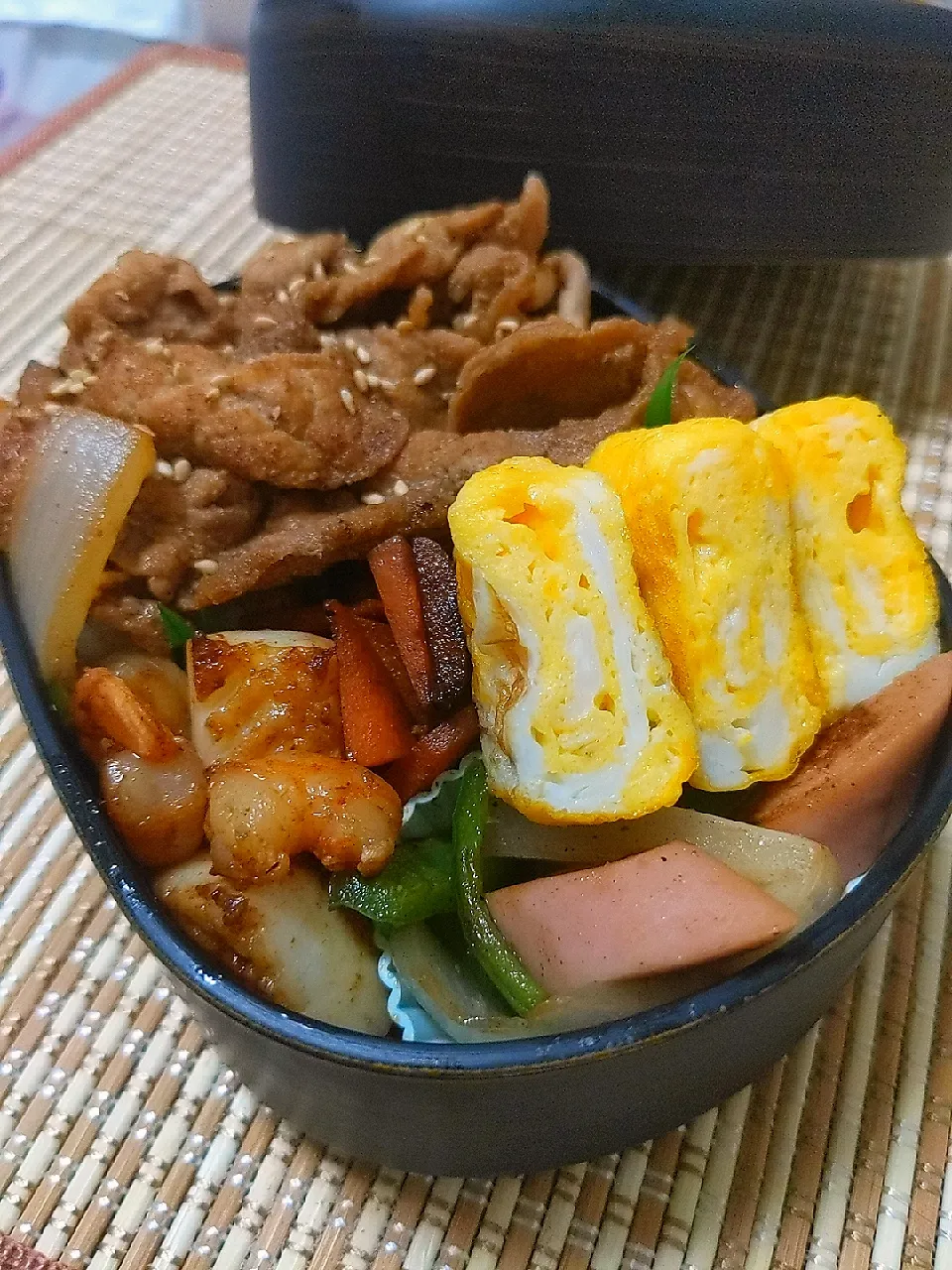 ✳豚丼弁当✳|ぽん⁎⋆*﻿さん